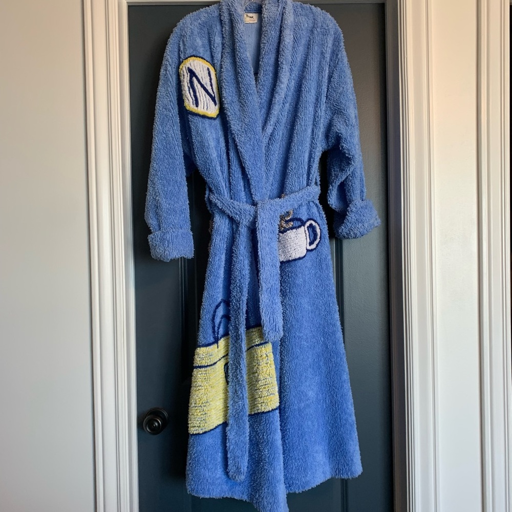 RARE Vintage Nordstrom Robe w Embroidered Logo, Coffee Mug, Shopping Bag, Gift